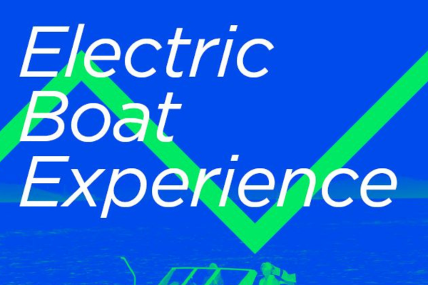 Cartell de la Port Olímpic Electric Boat Experience